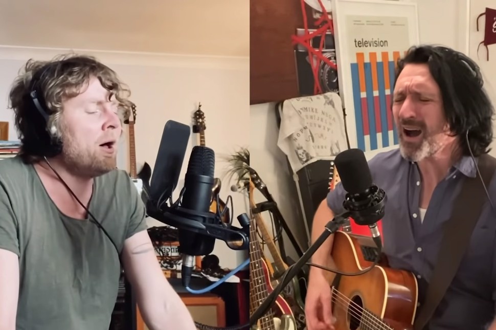 WATCH Paul Dempsey & Bob Evans Take On Two Crowded House Classics